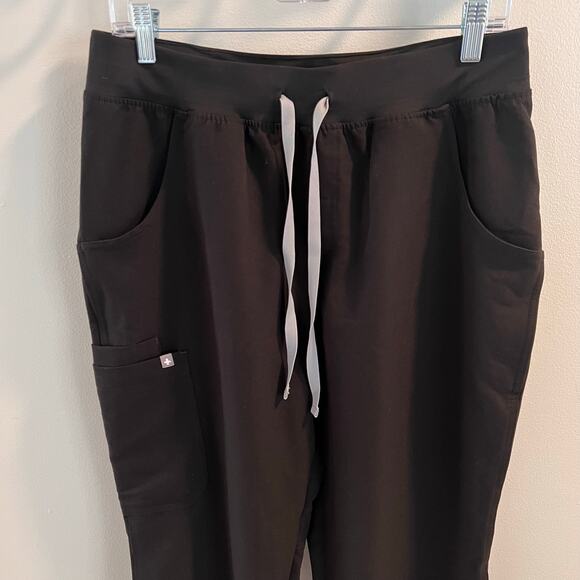 Figs Black Kade Scrub Pants Size M/P - Picture 2 of 10